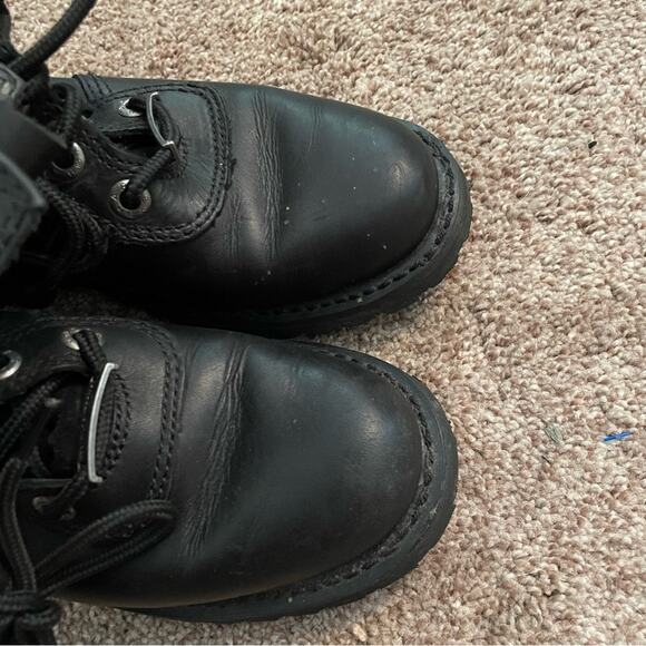 Harley Davidson lace up boots - Picture 7 of 9